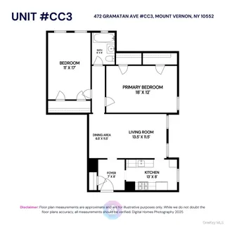 $244,999 | 472 Gramatan Avenue, Unit CC3 BUILDING 6, Mount Vernon, NY 10552