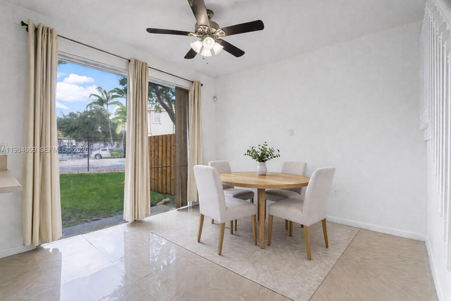 2109 Northeast 3rd Court Homestead, FL 33033 - Photo 7 of 19 a view of a dining room with furniture window and outside view