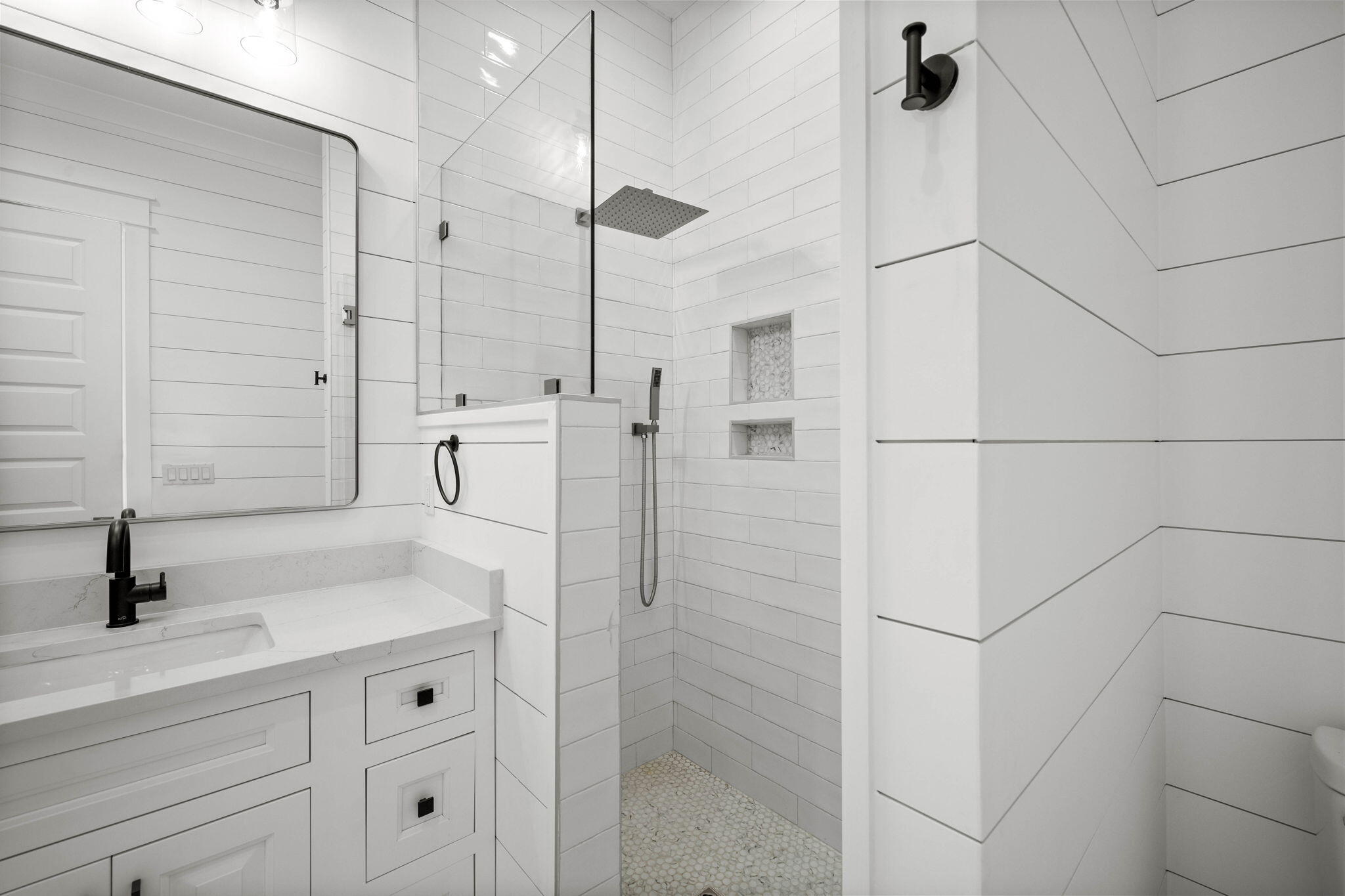 169 Baird Road Santa Rosa Beach, FL 32459 - Photo 28 of 93 a bathroom with a shower and a sink