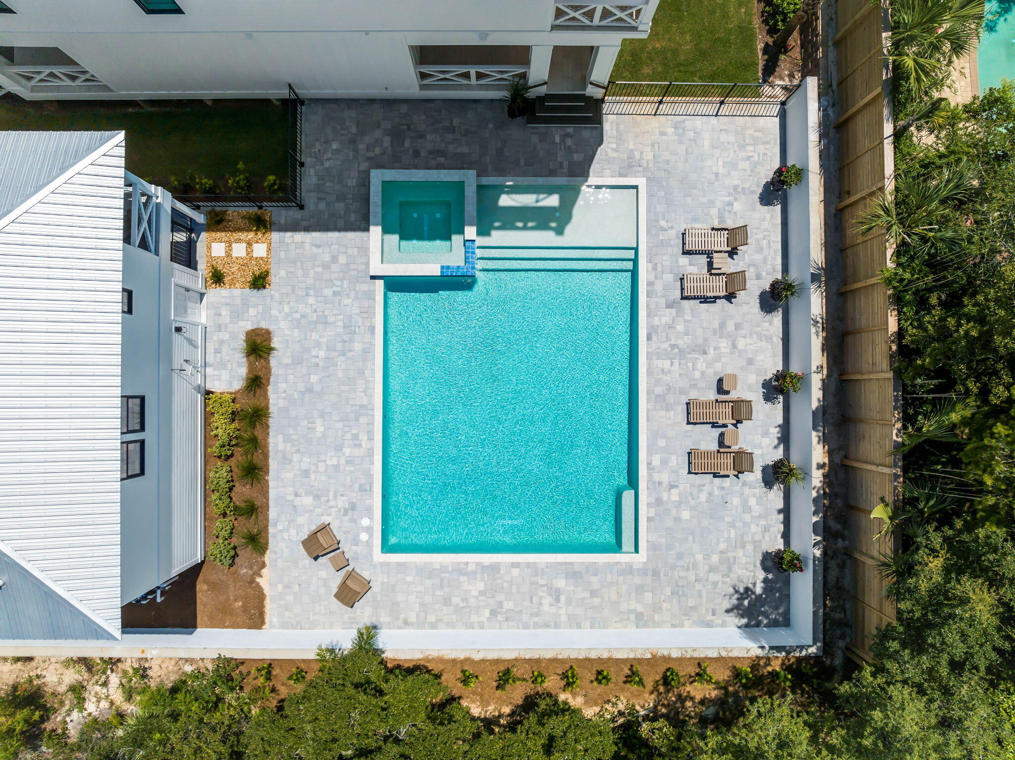 169 Baird Road Santa Rosa Beach, FL 32459 - Photo 5 of 93 an aerial view of a house with a yard basket ball court and outdoor seating
