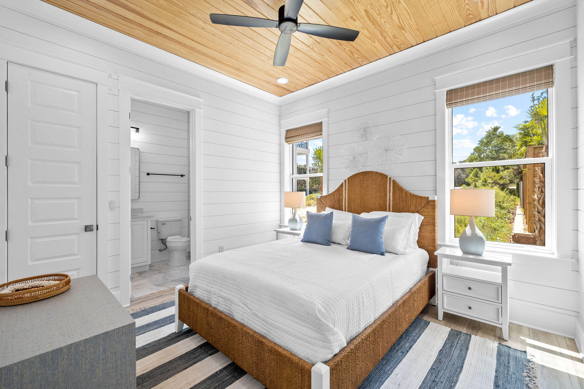 169 Baird Road Santa Rosa Beach, FL 32459 - Photo 60 of 93 a bedroom with a bed and a window