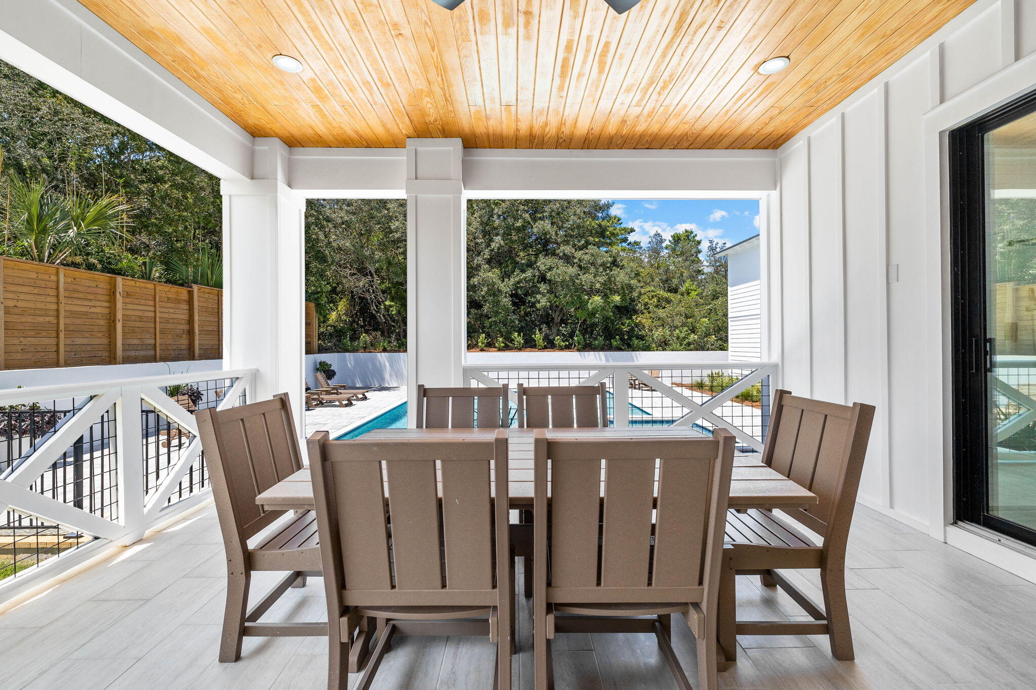 169 Baird Road Santa Rosa Beach, FL 32459 - Photo 67 of 93 a view of a dining room with furniture window and outside view