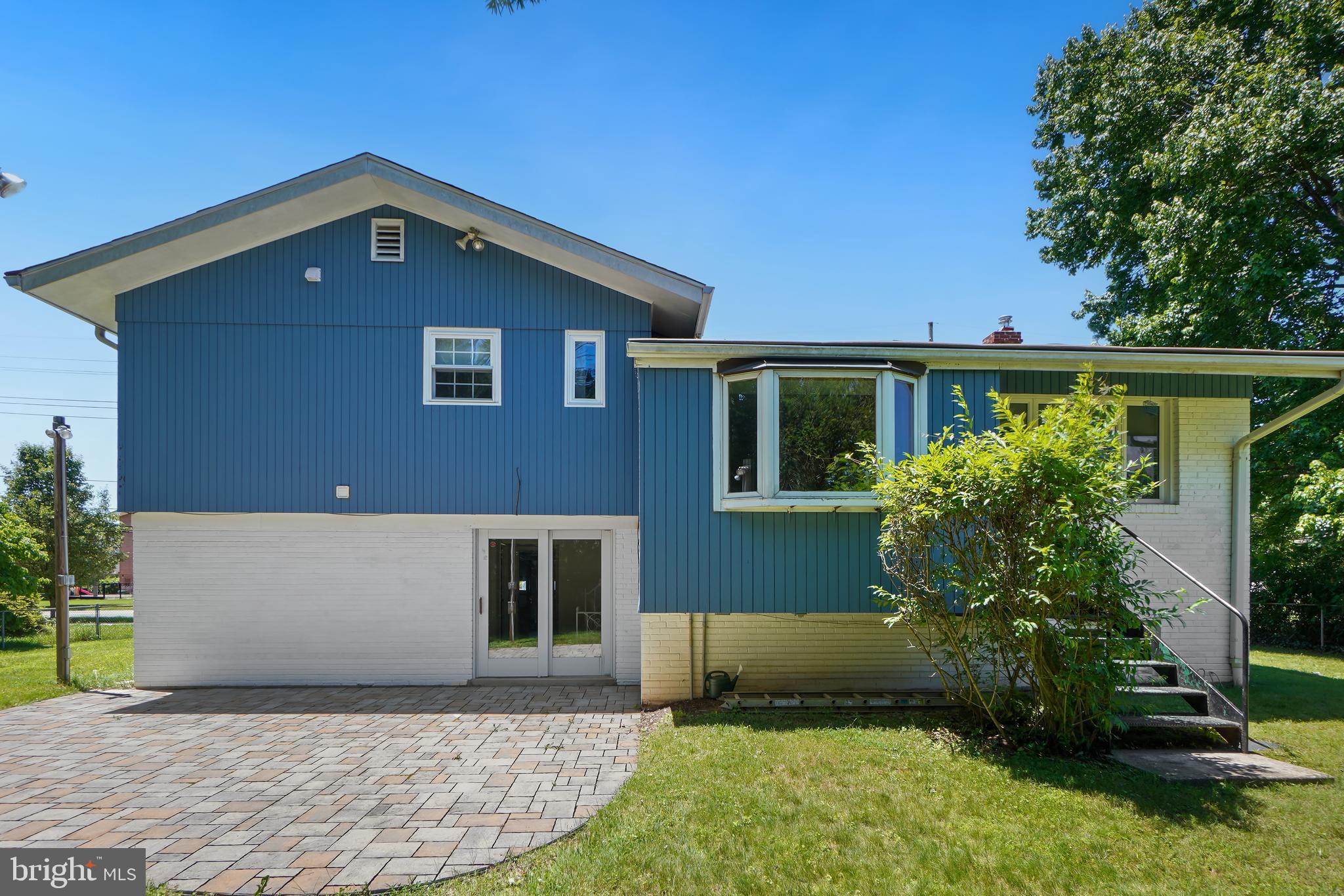6501 Greentree Road Bethesda, MD 20817 - Photo 28 of 30 Rear Yard - Stone Patio