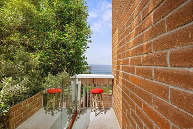 a view of a room with shelves