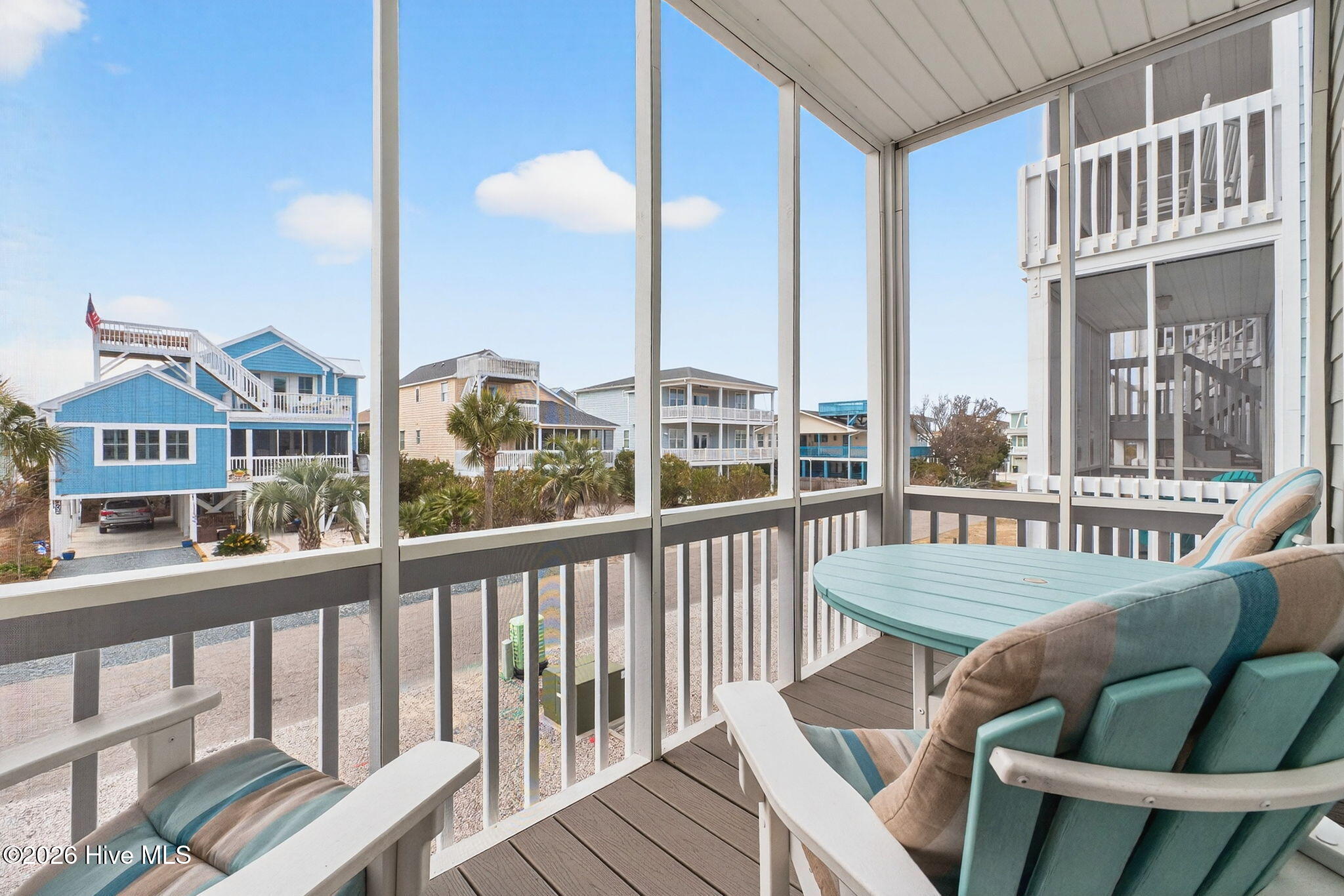 411 27th Street, Unit B Sunset Beach, NC 28468 - Photo 29 of 43 Screened Porch