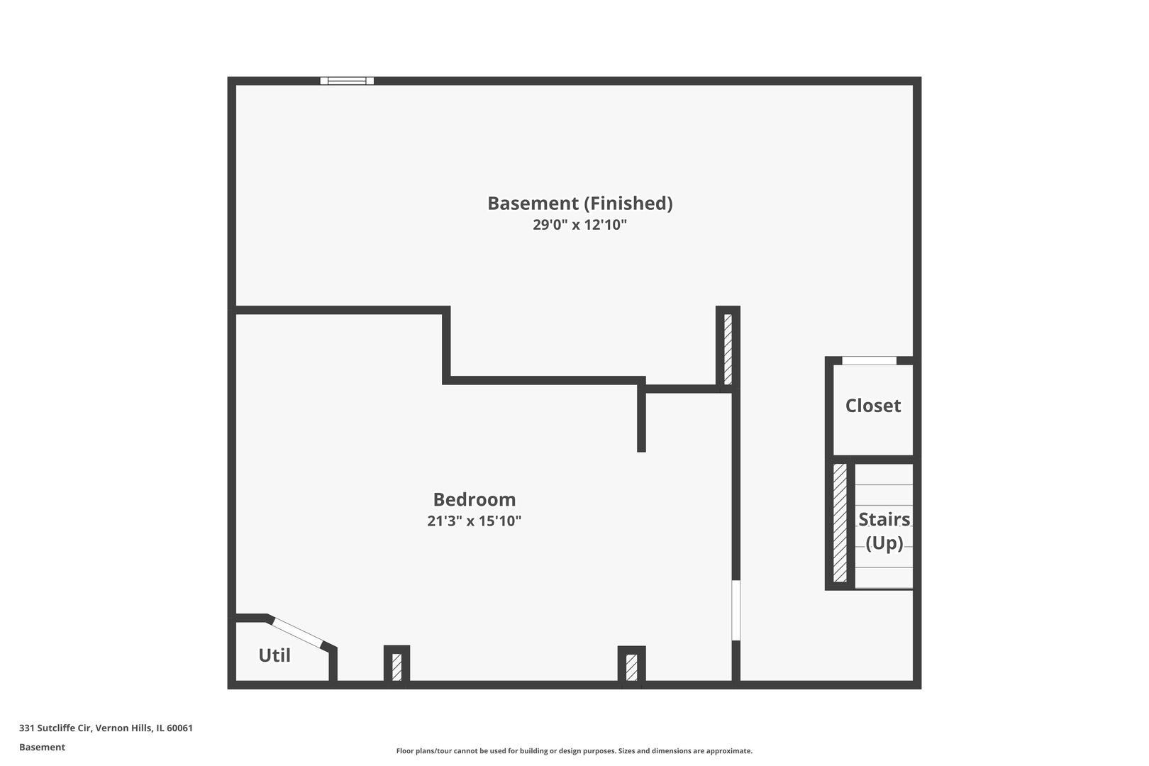 331 Sutcliffe Circle Vernon Hills, IL 60061 - Photo 25 of 26 a picture of a bathroom with a white wall