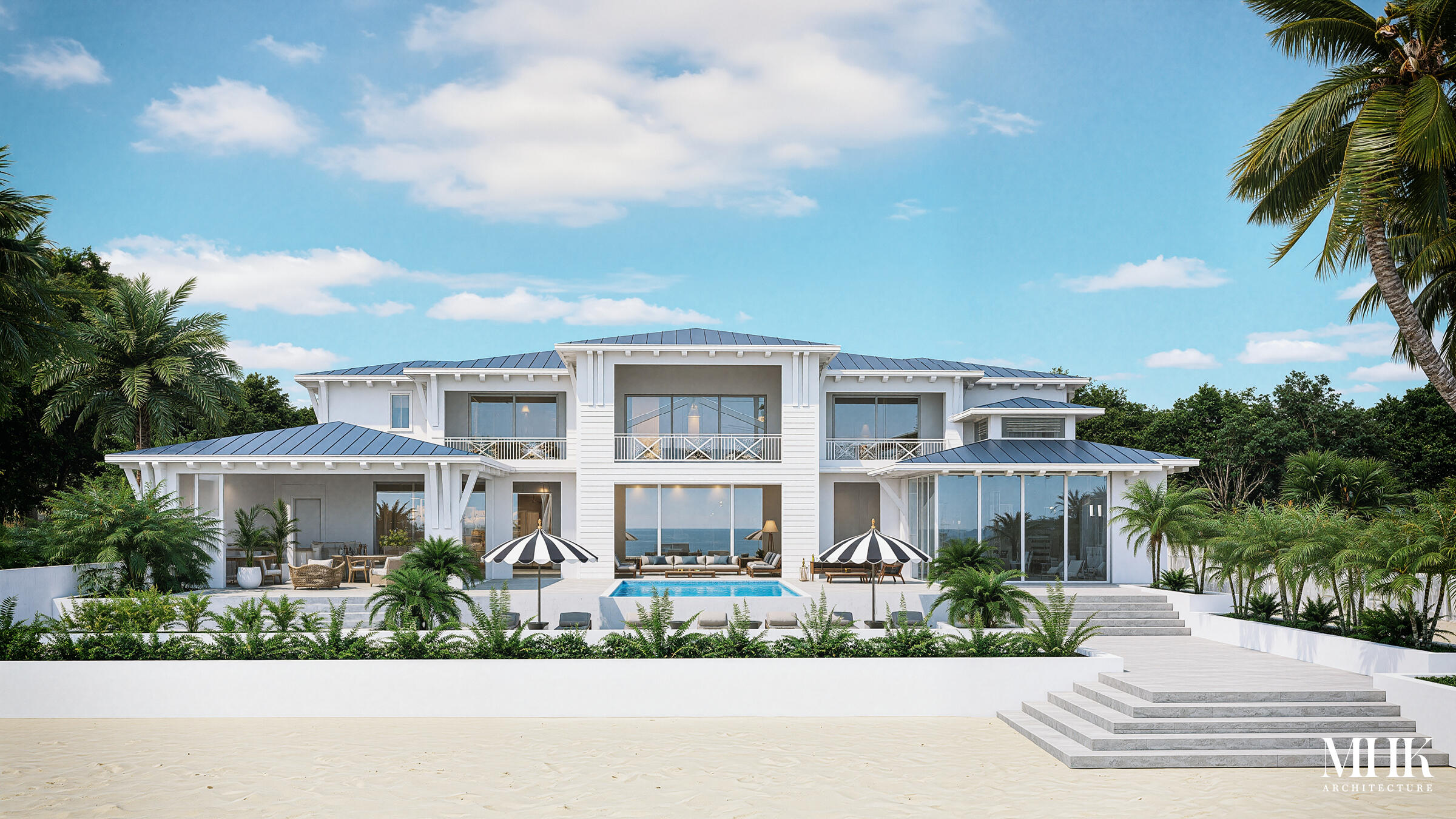 150 List Street Islamorada, FL 33036 - Photo 3 of 30 150 List St Rendering Rear View