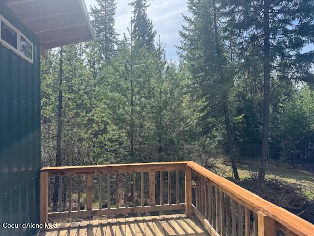 833 Willow Loop Road Fernwood, ID 83830 - Photo 5 of 10 Deck