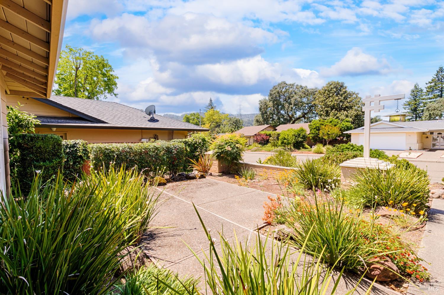 138 Oak Shadow Drive Santa Rosa, CA 95409 - Photo 7 of 50 a view of a swimming pool with a yard