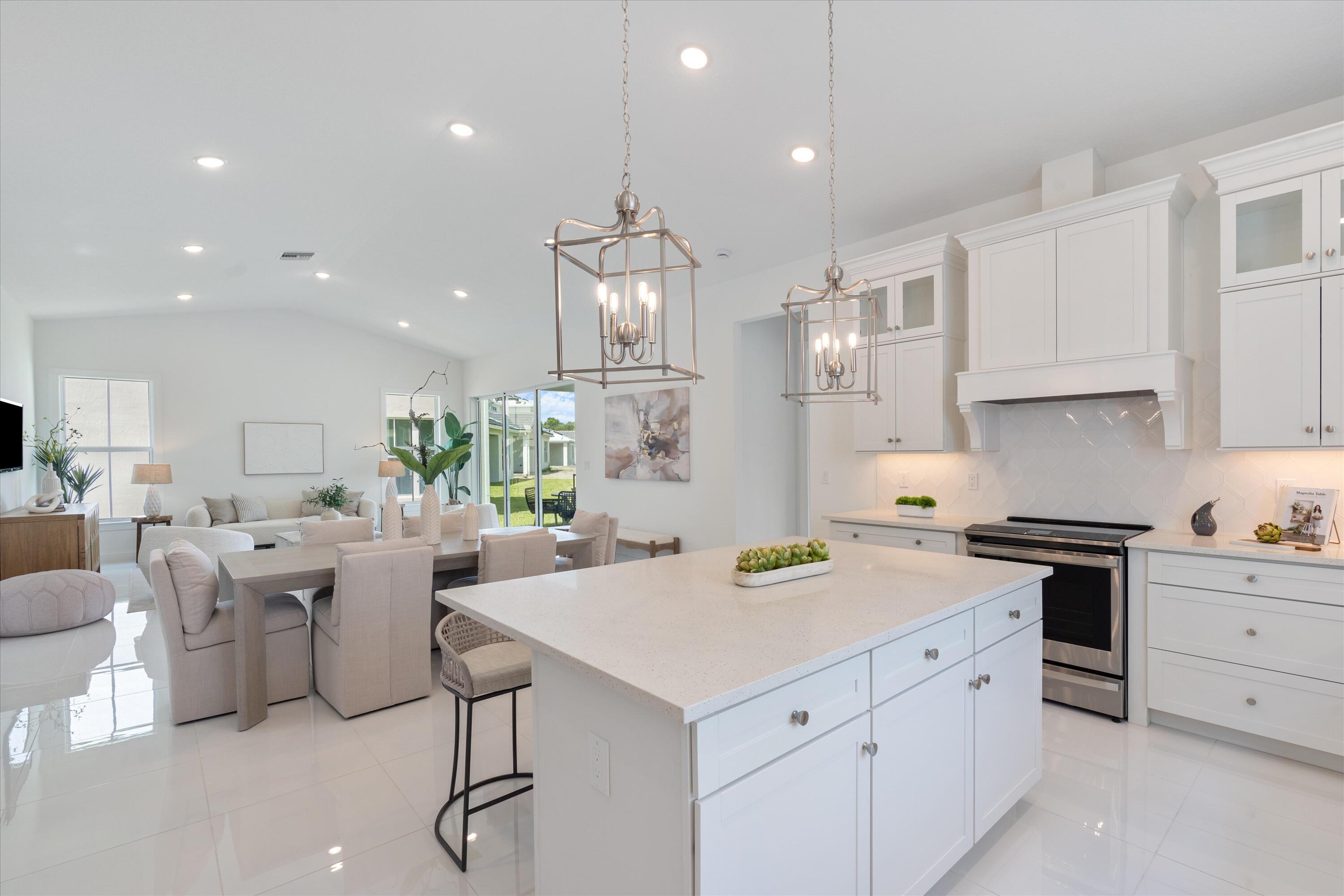 6783 Southeast Pine Drive Stuart, FL 34997 - Photo 13 of 24 Kitchen, Dining Area & Great Room