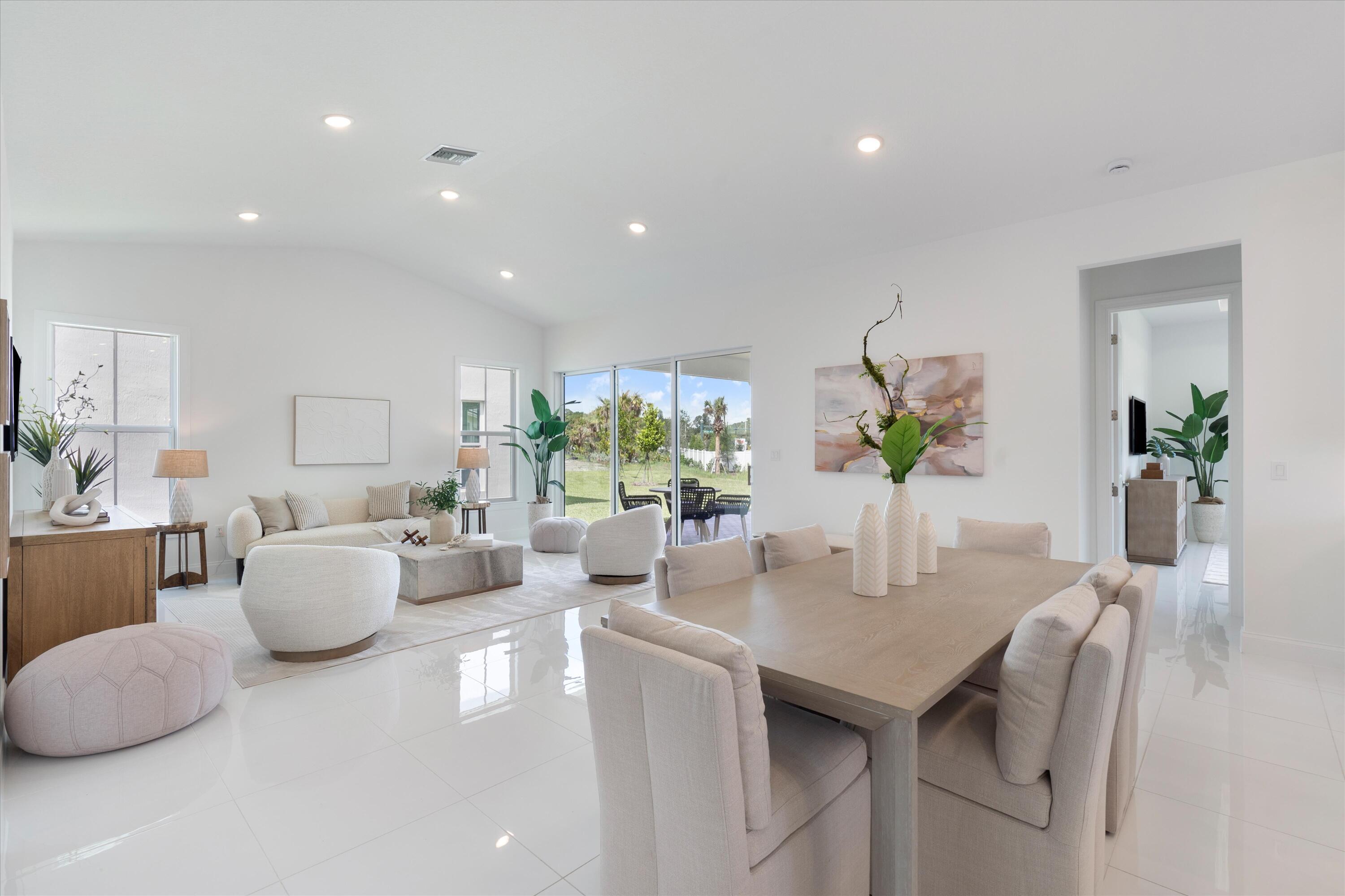 6783 Southeast Pine Drive Stuart, FL 34997 - Photo 15 of 24 Dining Area & Great Room