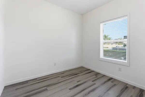 a room with a window