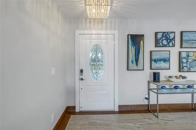 a view of a house with a swimming pool