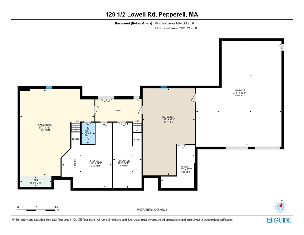 120 1/2 Lowell Road, Unit A Pepperell, MA 01463 - Photo 30 of 30 a picture of a floor plan