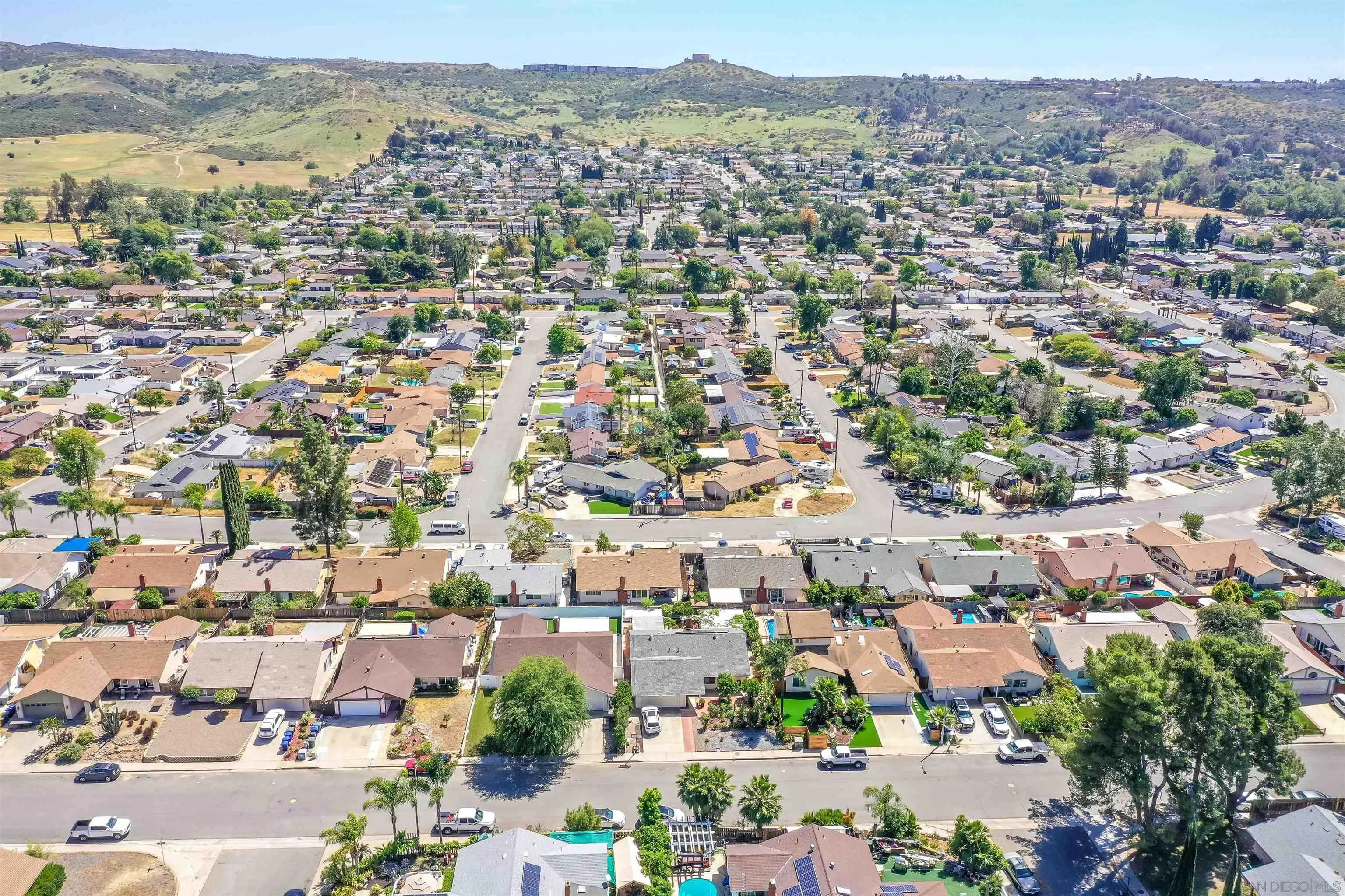 14513 Mirando Street Poway, CA 92064 - Photo 22 of 25 an aerial view of a city
