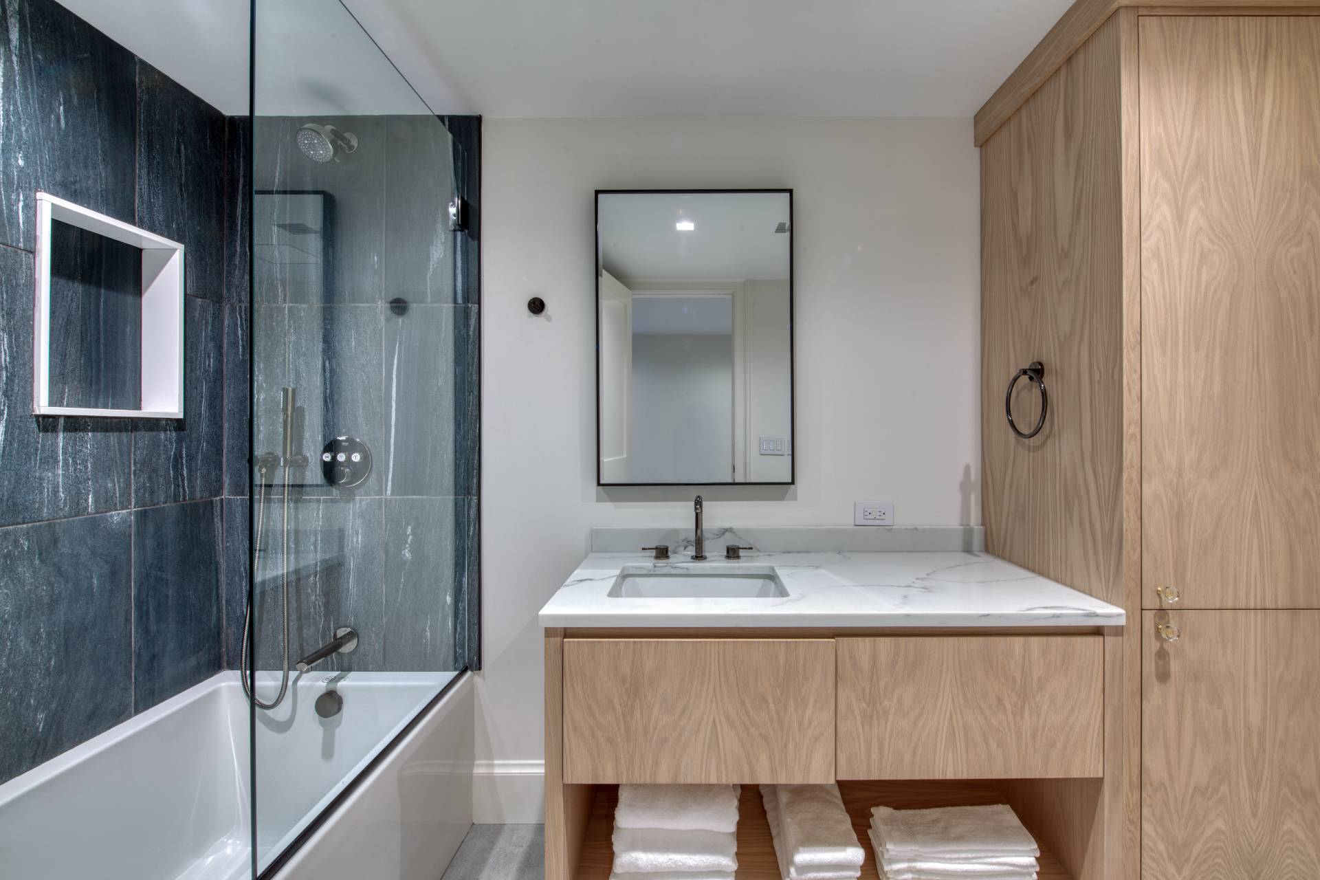 94 Cooper Lane East Hampton, NY 11937 - Photo 24 of 24 a bathroom with a sink and a mirror