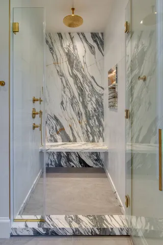 a view of a living room