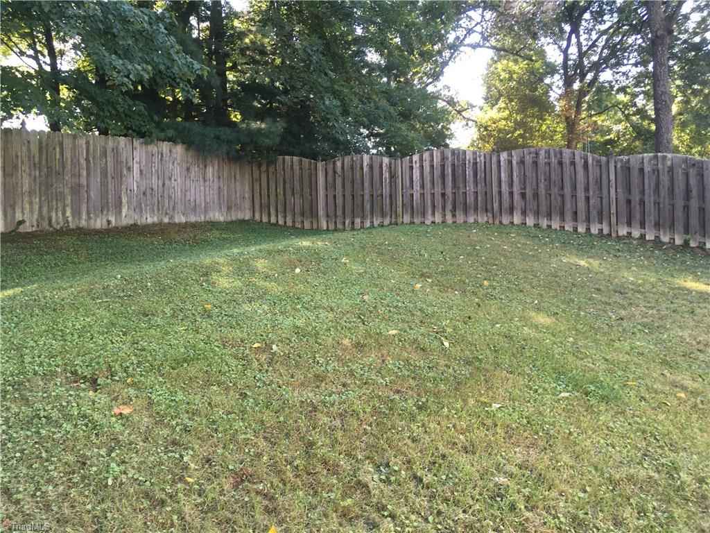 5905 High View Road Greensboro, NC 27410 - Photo 20 of 22 Privacy and large fenced yard.