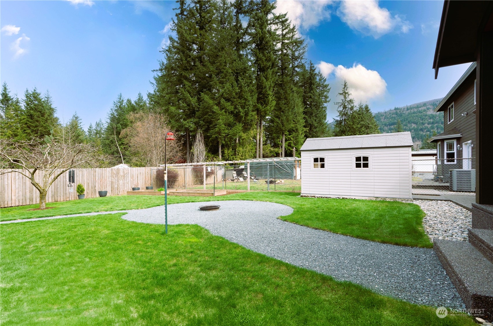 8487 Cimarron Way Maple Falls, WA 98266 - Photo 10 of 39 a view of a back yard