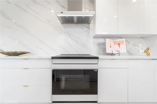 a close view of utility room