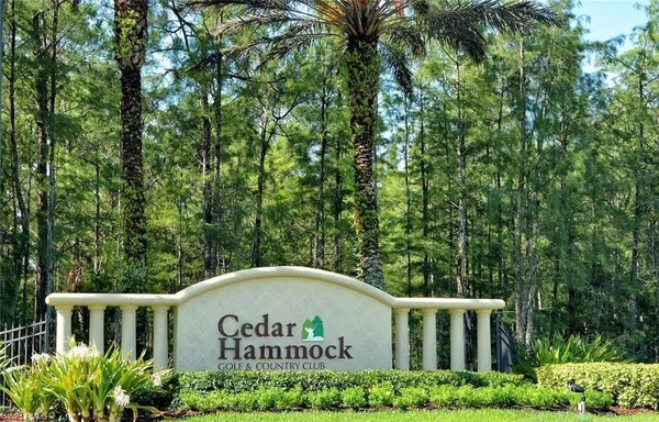 a view of a sign of a garden