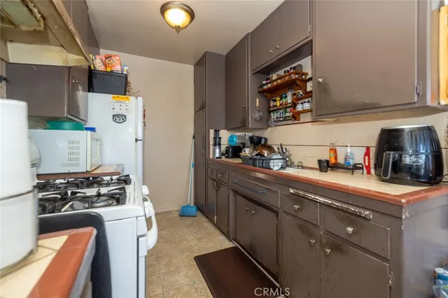 a view of balcony with furniture