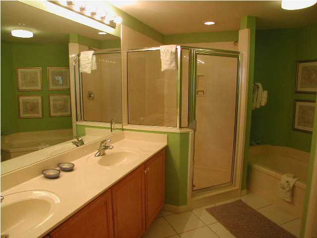 Dunes Of Seagrove Santa Rosa Beach, Unit 201A Santa Rosa Beach, FL 32459 - Photo 13 of 16 a bathroom with a sink shower and a mirror