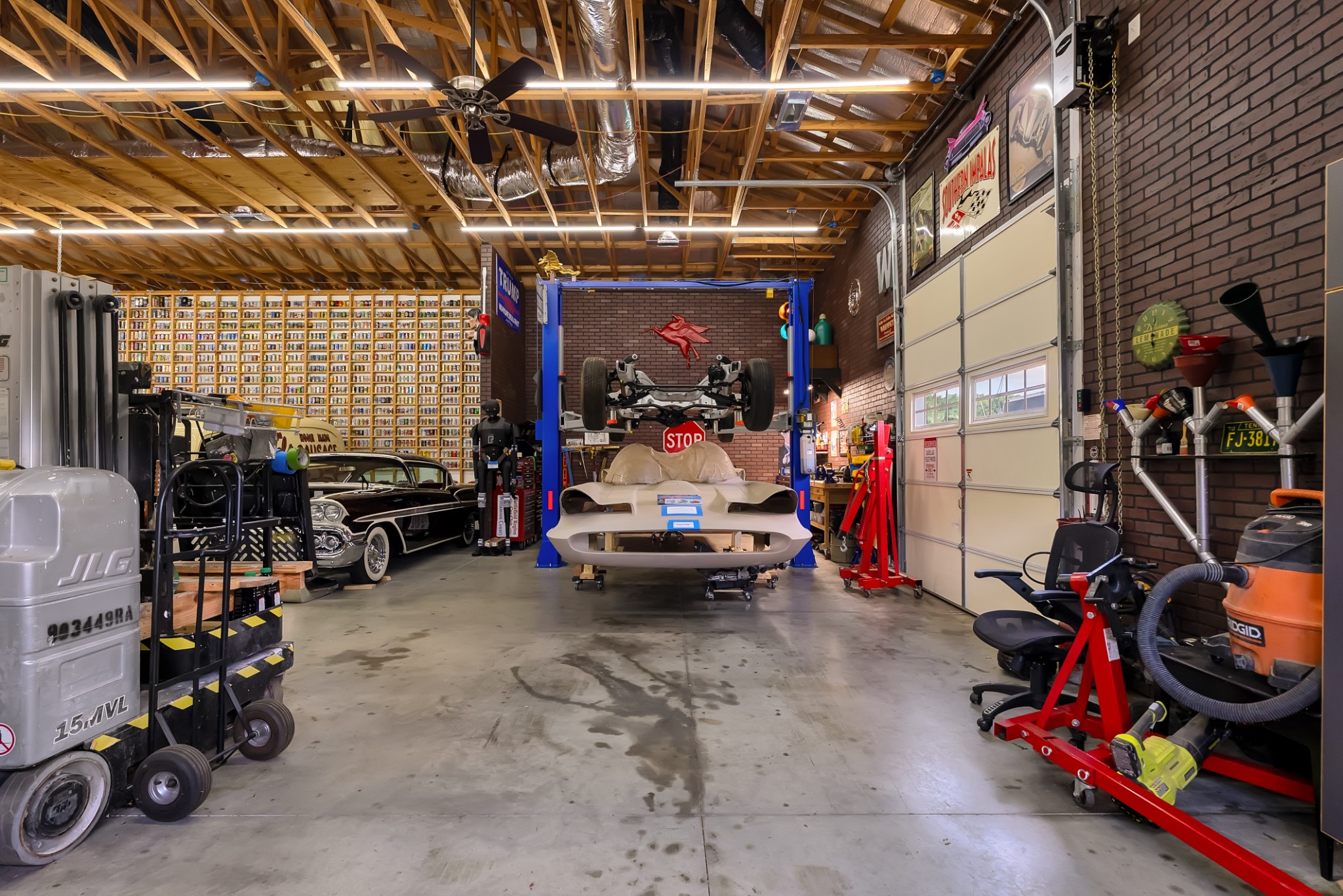 1446 Kittrell Road Franklin, TN 37064 - Photo 48 of 71 a view of a room with gym equipment