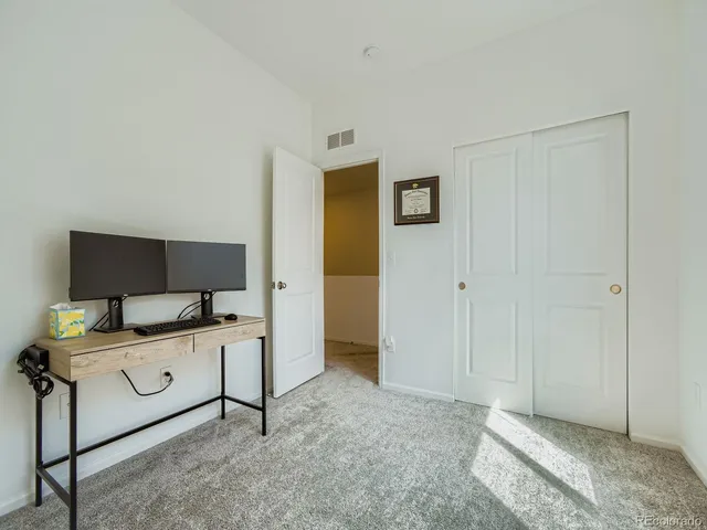 a view of workspace with a window