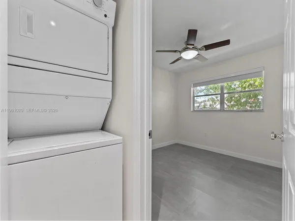 a view of washer and dryer