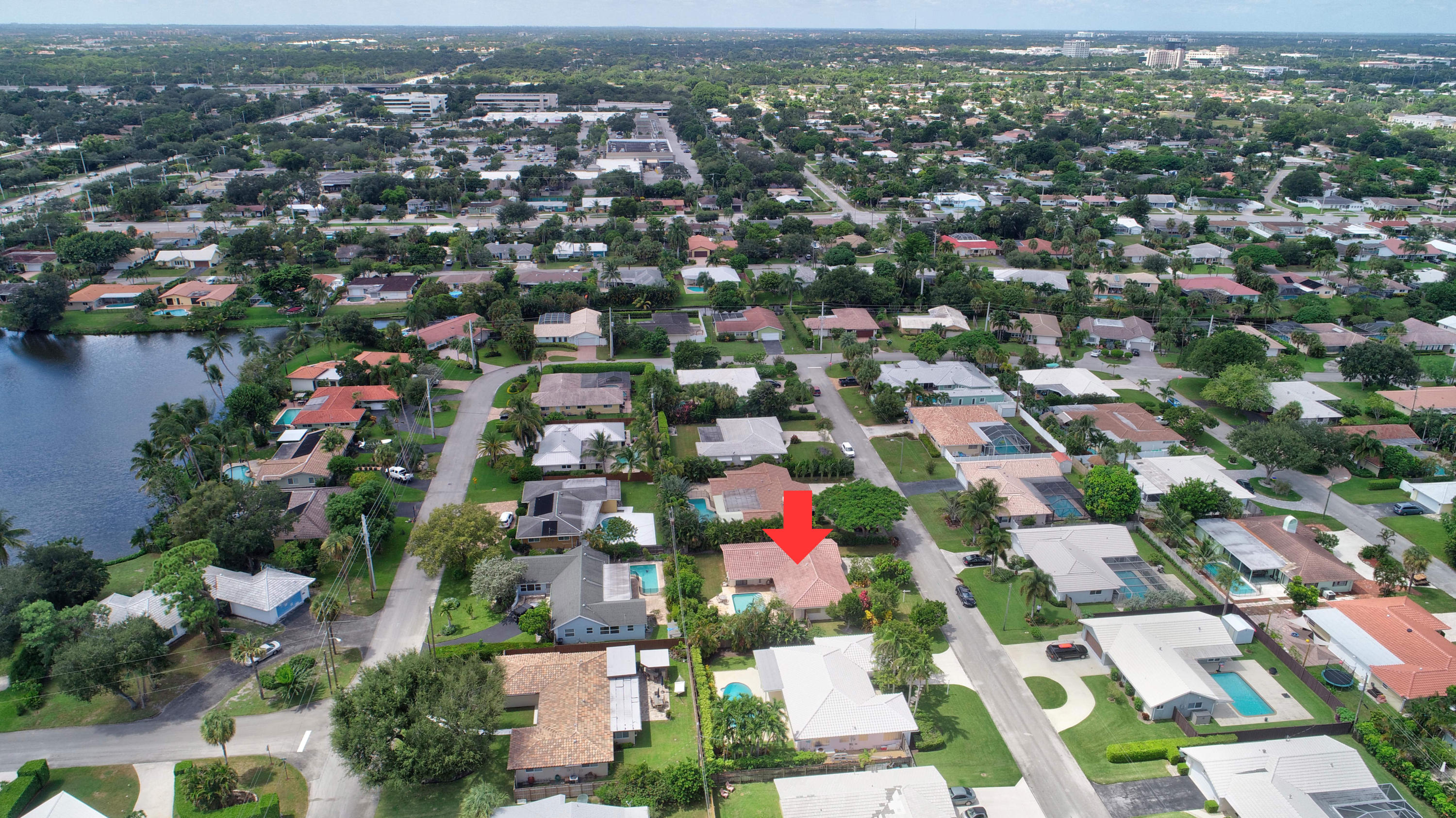 1040 Northwest 4th Street Boca Raton, FL 33486 - Photo 36 of 37 Overhead