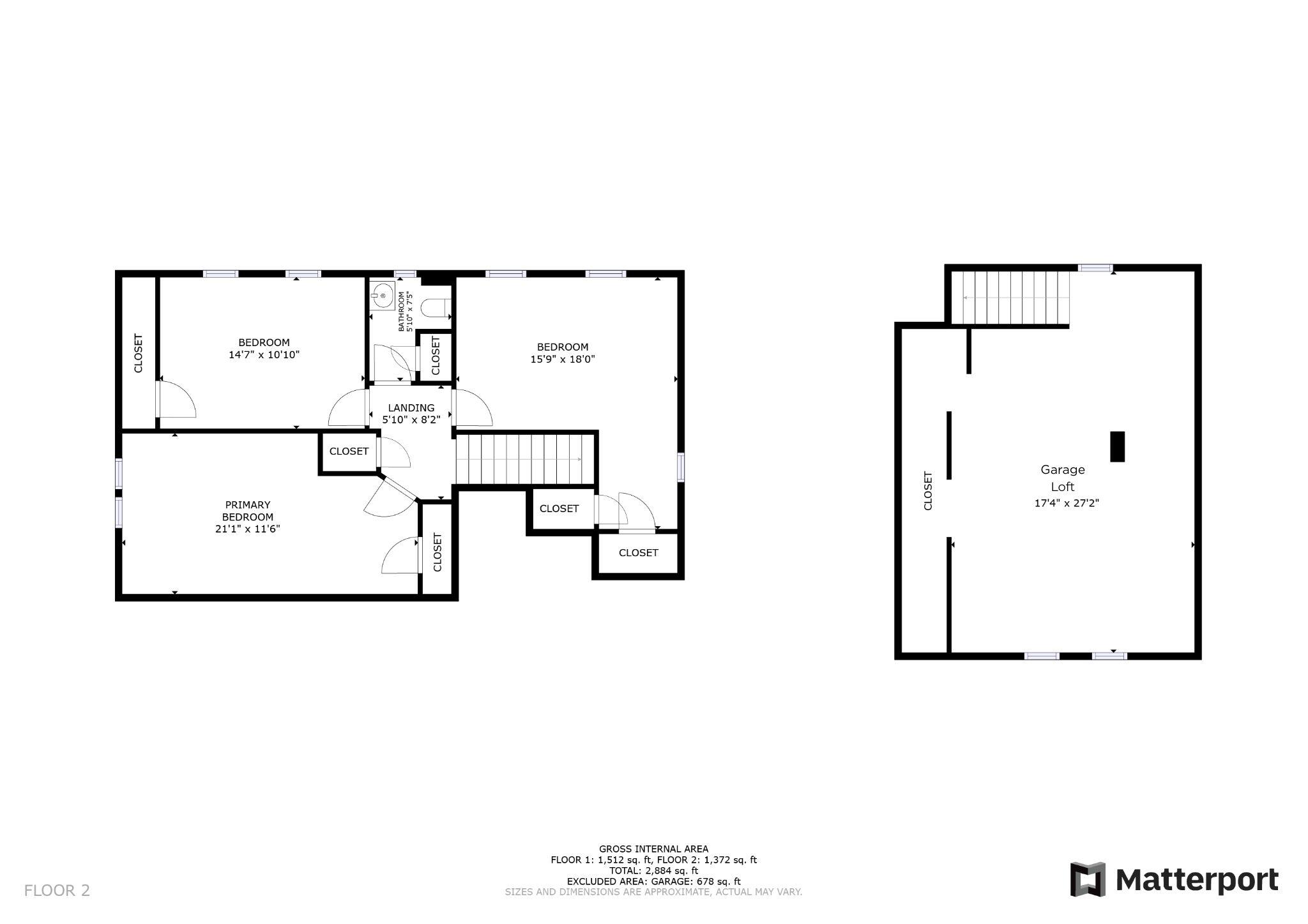 190 Belfast Road Camden, ME 04843 - Photo 27 of 32 UpstairsAbove Garage