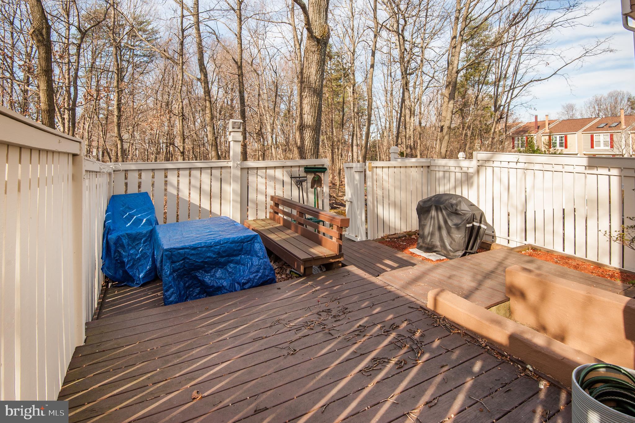 1598 Woodcrest Drive Reston, VA 20194 - Photo 32 of 34 Rear Deck