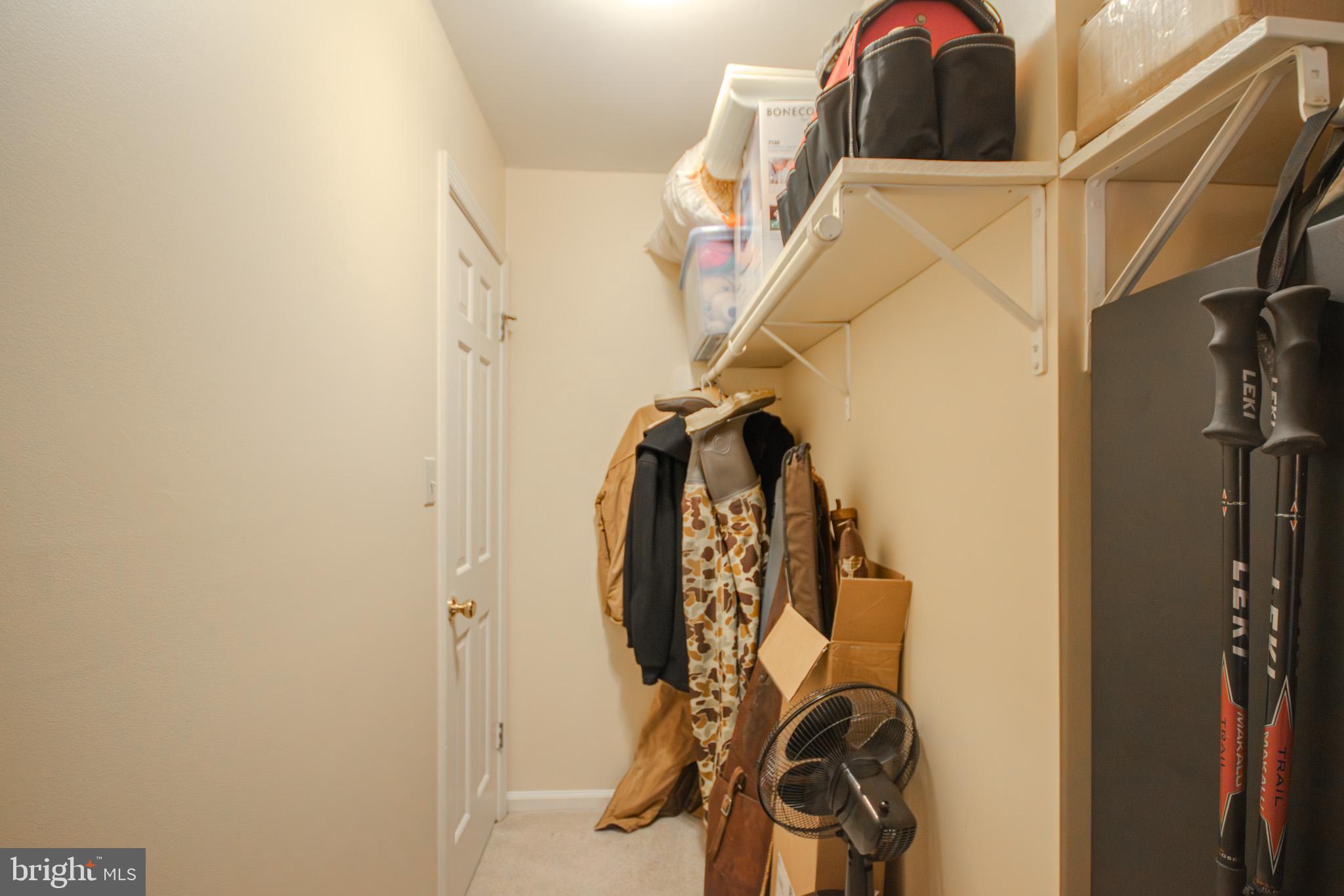 29745 Jackson Road Salisbury, MD 21804 - Photo 45 of 77 Bedroom 3 walk -in closet and attic access