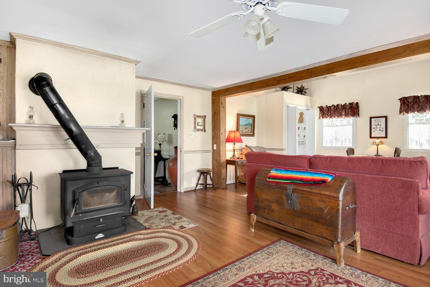 25 Fingerboard Schoolhouse Road Earleville, MD 21919 - Photo 18 of 38 Wood burning stove can heat the home
