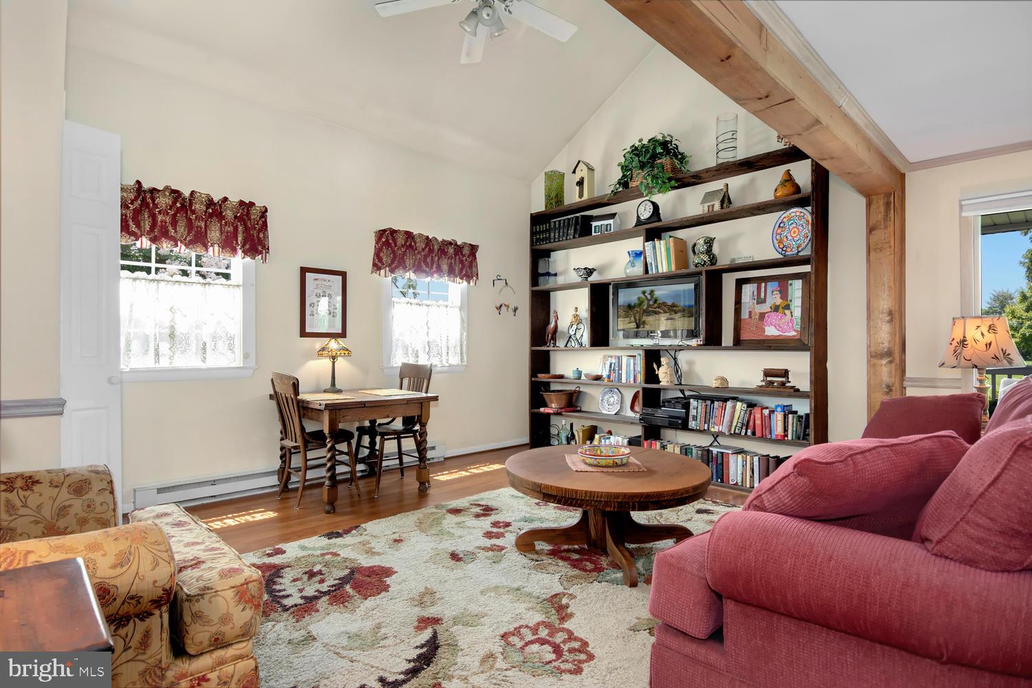 25 Fingerboard Schoolhouse Road Earleville, MD 21919 - Photo 19 of 38 Amish built built-in bookcases in family room