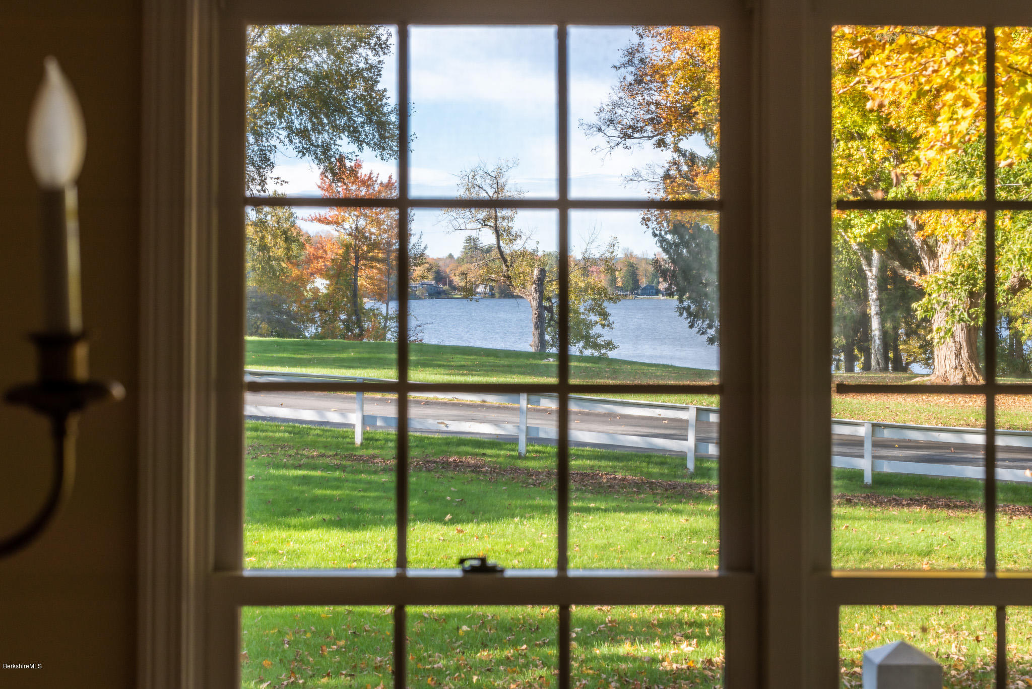 1136 Barker Road, Unit 28 Pittsfield, MA 01201 - Photo 11 of 34 a view of lake from a window