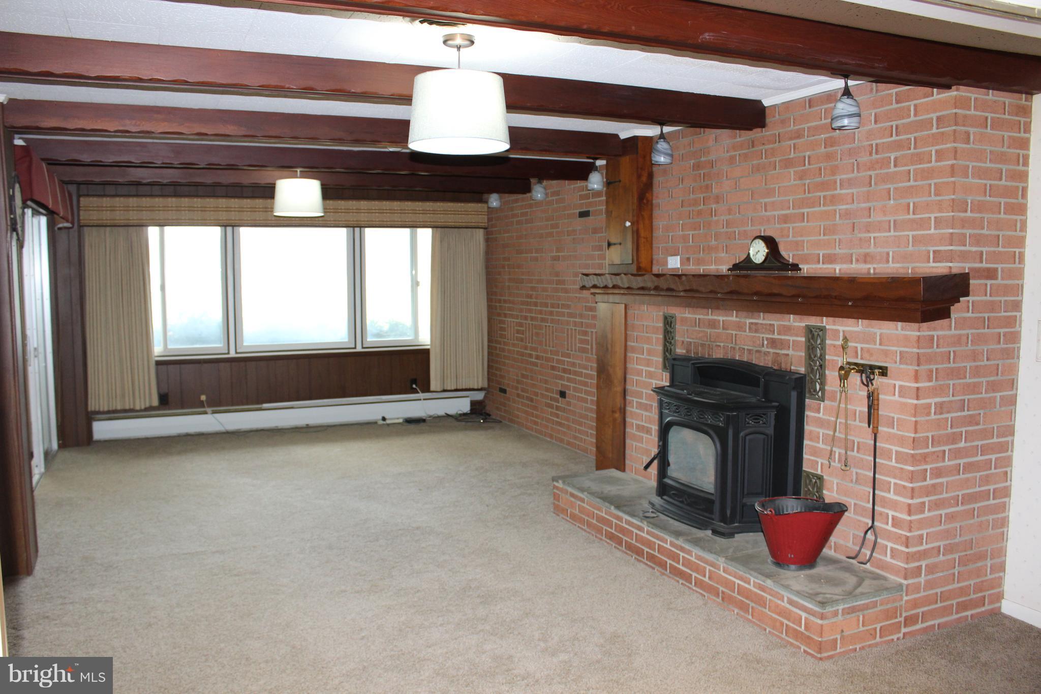 24 Carrolls Tract Road Fairfield, PA 17320 - Photo 5 of 47 Family Room with Pellet Stove