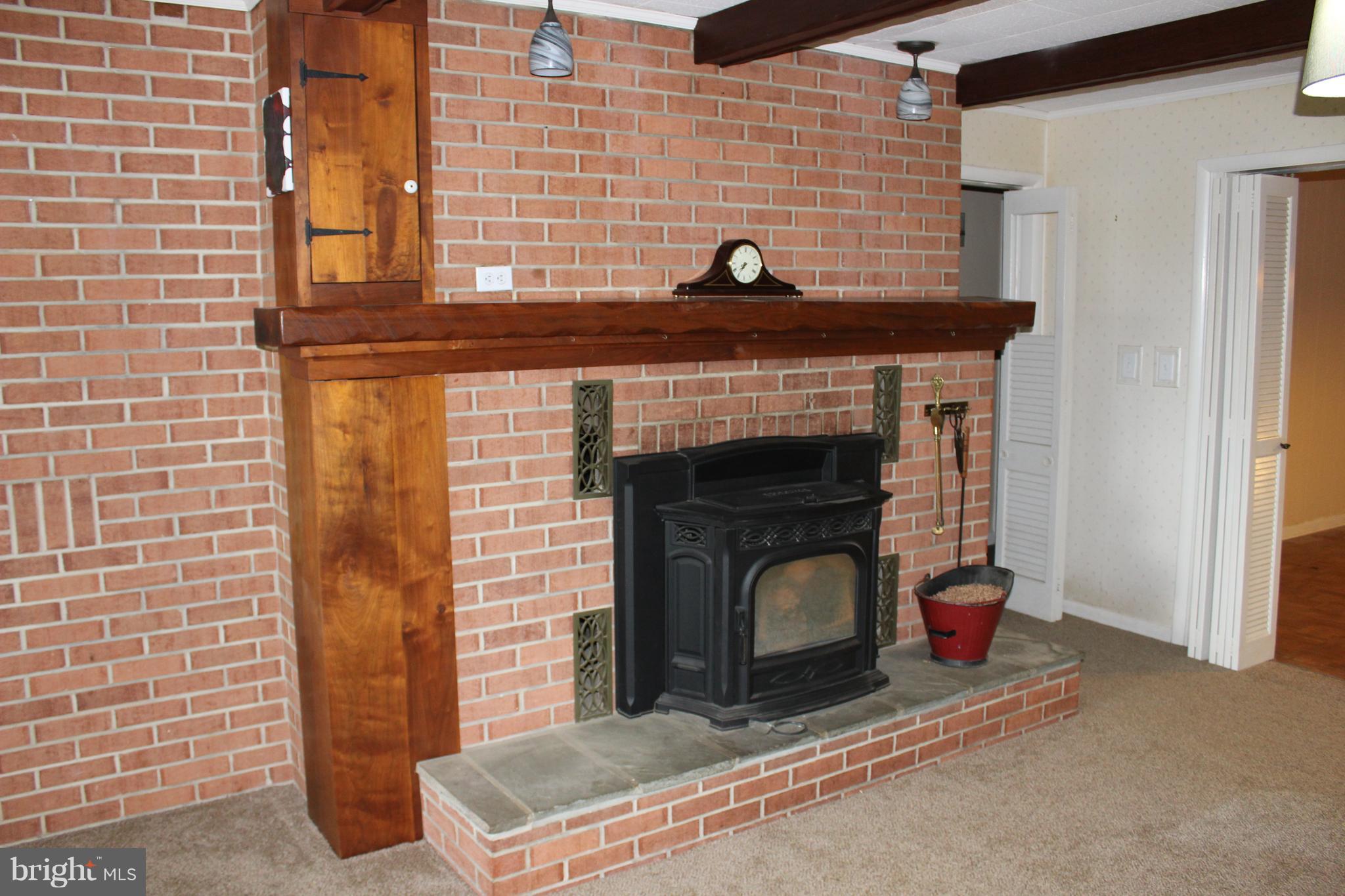 24 Carrolls Tract Road Fairfield, PA 17320 - Photo 7 of 47 Family Room with Pellet Stove