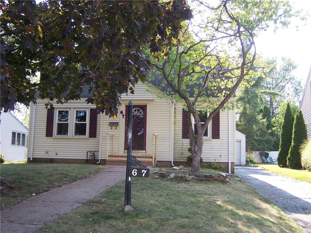 67 Buckland Road Wethersfield, CT 06109 - Photo 1 of 1 front view of house with a yard