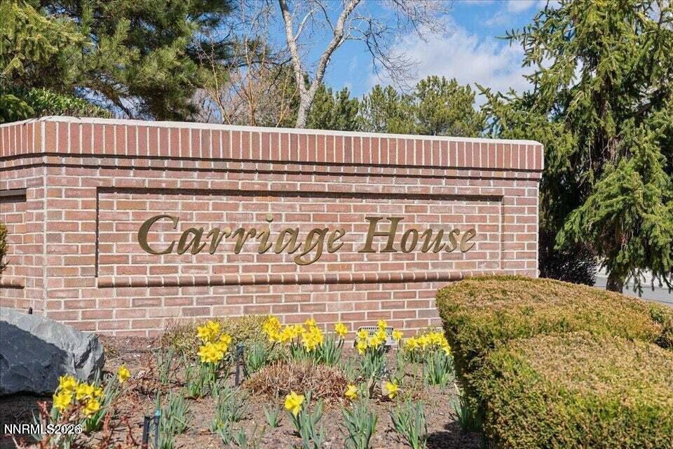 6128 Carriage House Way Reno, NV 89519 - Photo 50 of 51 Carriage House Sign