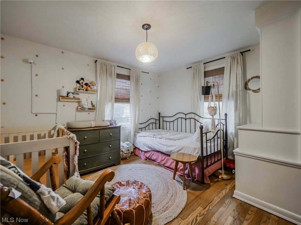 2378 Charney Road Cleveland, OH 44118 - Photo 17 of 28 Bedroom with light hardwood / wood-style flooring