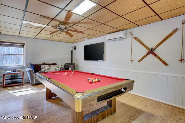 Sir Lionel Court Blakeslee, PA 18610 - Photo 17 of 23 a room with pool table and a flat screen tv