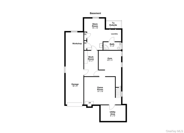 a picture of floor plan