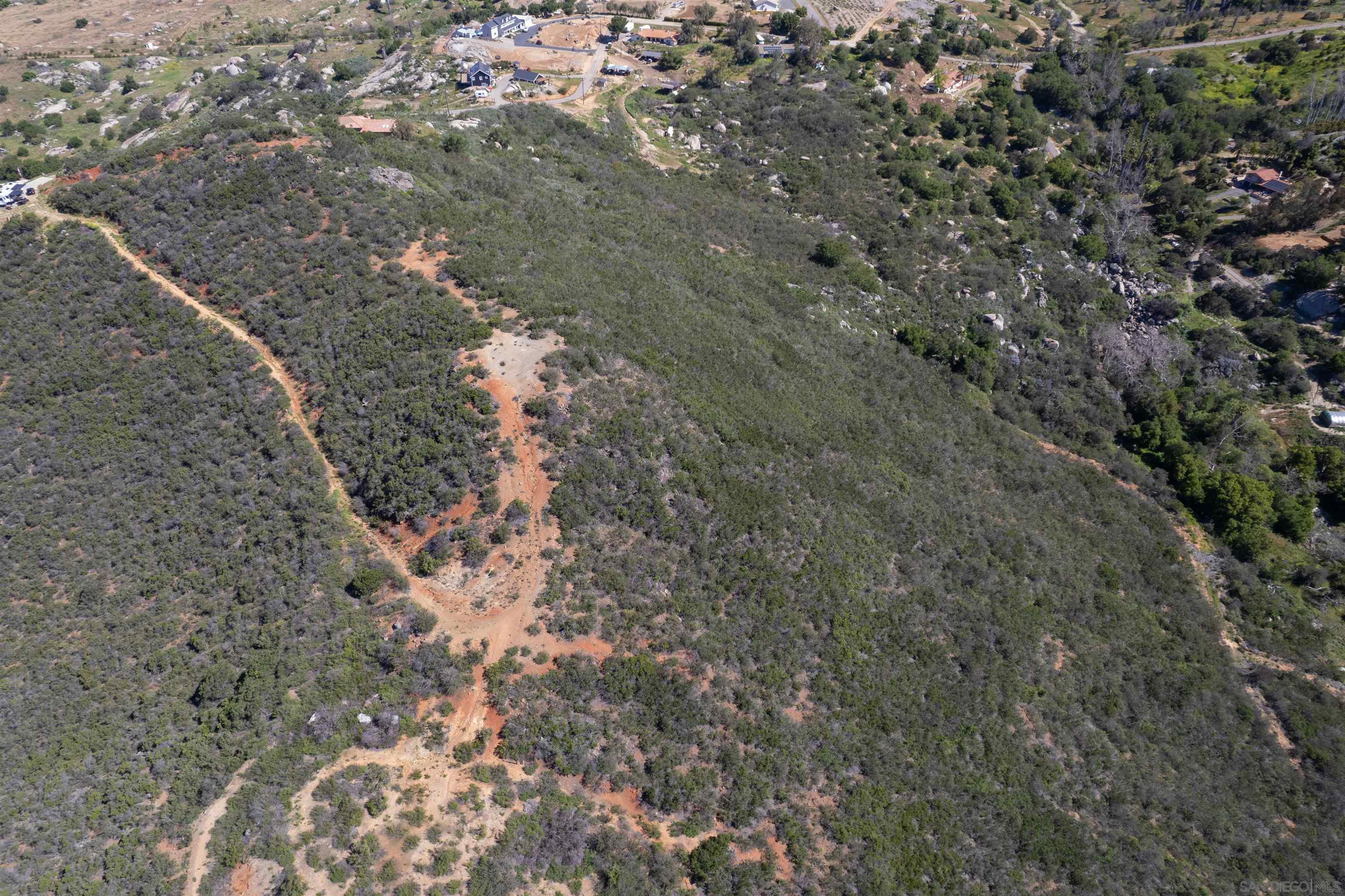 10 Cool Water Ranch Road Valley Center, CA 92082 - Photo 8 of 9 a view of a dry yard with lots of trees