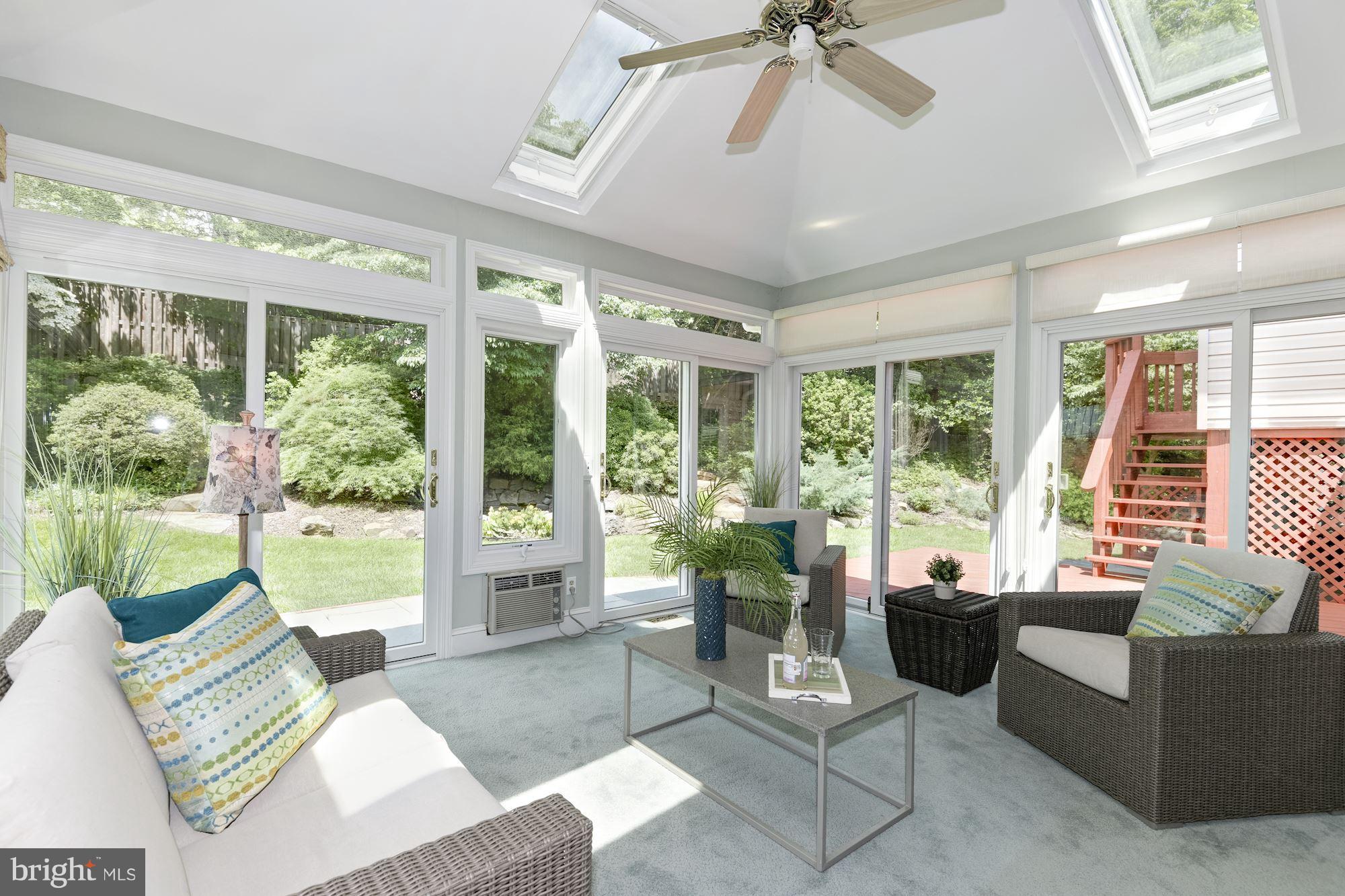 6200 Long Meadow Road McLean, VA 22101 - Photo 8 of 29 Gorgeous Sun Room w/ Andersen Windows, Skylights
