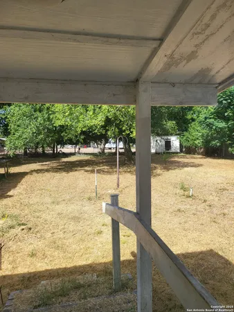 a view of ocean from a balcony