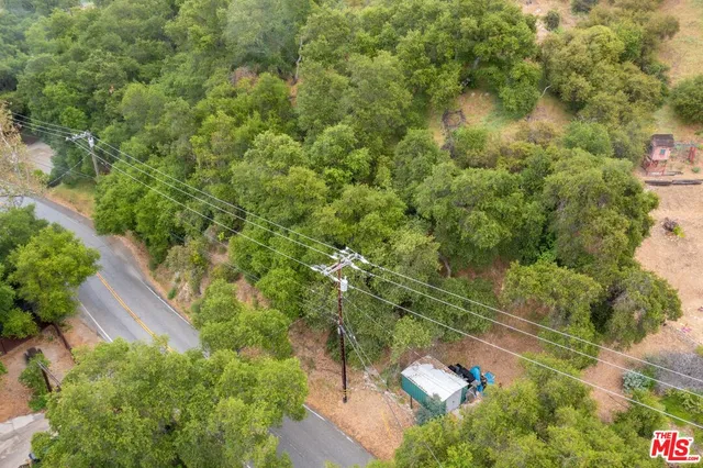 a backyard of a house with a tree