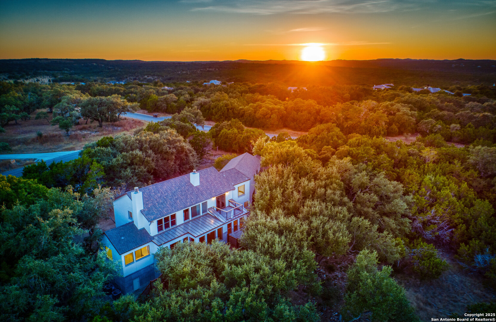 101 Ranch View Boerne, TX 78006 - Photo 1 of 63 an aerial view of residential houses with outdoor space and ocean view