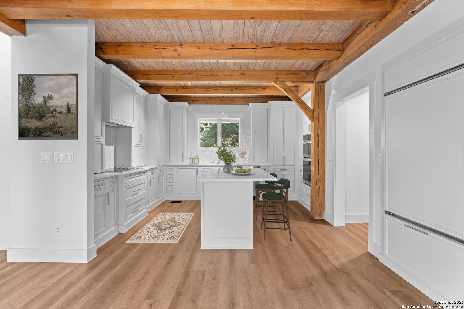 101 Ranch View Boerne, TX 78006 - Photo 29 of 63 a view of a kitchen with wooden floor and furniture